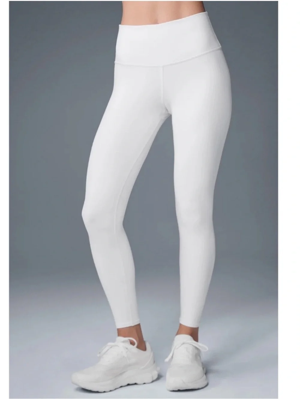 ALO Yoga High Waist Airbrush Leggings White US M
